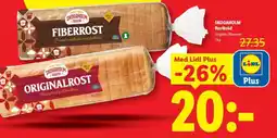 Lidl Skogaholm rostbröd erbjuda