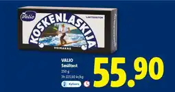 Lidl Valio smältost erbjuda