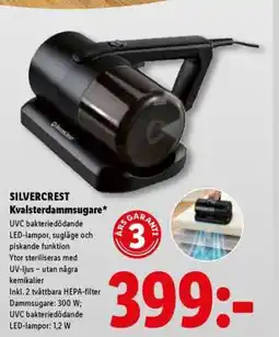 Lidl SILVERCREST Kvalsterdammsugare erbjuda