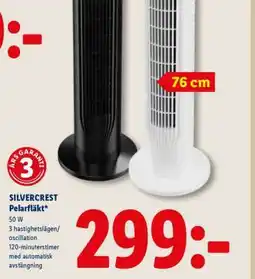 Lidl SILVERCREST Pelarfläkt erbjuda