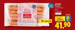 Lidl Matriket Varmkorv erbjuda