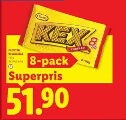 Lidl Cloetta Kexchoklad erbjuda
