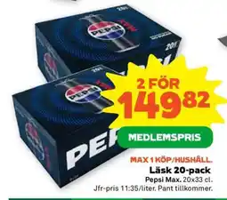 Coop LÄSK 20-PACK erbjuda