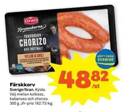 Coop Färskkorv erbjuda