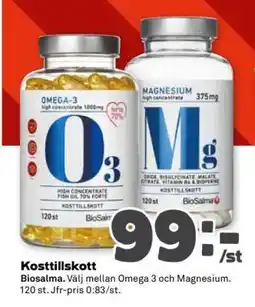 Coop Kosttillskott erbjuda