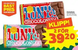 Coop Tony's Chocolonely erbjuda