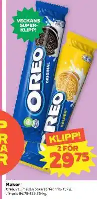 Coop Oreo erbjuda