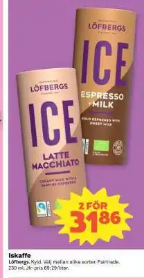 Coop Iskaffe Löfbergs erbjuda