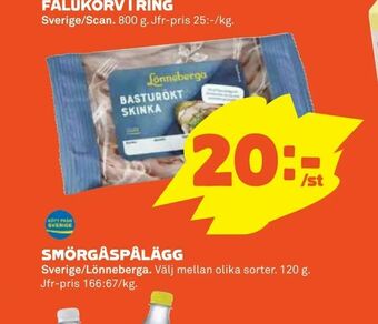 Coop Daglivs Smörgåspålägg erbjuda