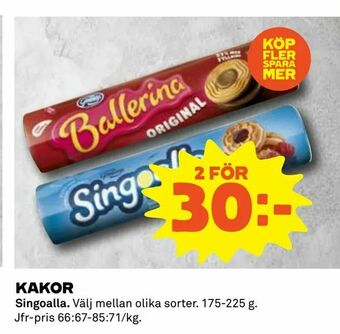 Coop Daglivs Kakor erbjuda