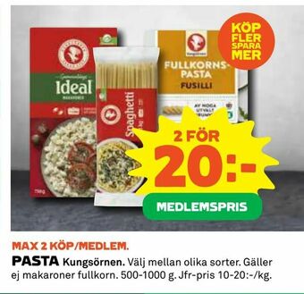 Coop Daglivs Pasta erbjuda