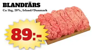 Blandfärs