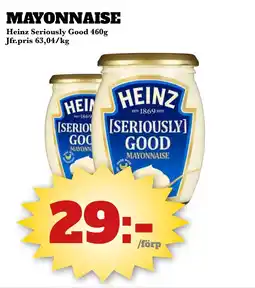 Bonum Matmarknad HEINZ Mayonnaise erbjuda