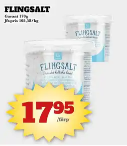 Bonum Matmarknad Garant Flingsalt erbjuda