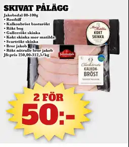 Bonum Matmarknad Jakobsdal Skivat pålägg erbjuda