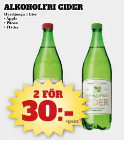 Bonum Matmarknad Herrljunga Alkoholfri cider erbjuda