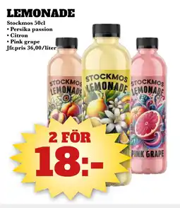 Bonum Matmarknad Stockmos Lemonade erbjuda