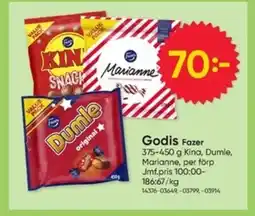 DollarStore Fazer Godis erbjuda