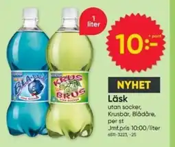DollarStore Krusbär, Blådåre Läsk erbjuda