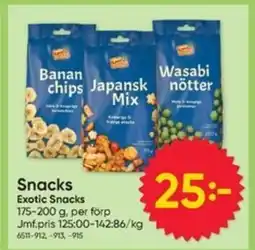 DollarStore Exotic Snacks erbjuda