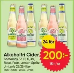 DollarStore Somersby Alkoholfri Cider erbjuda