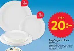 DollarStore Engångsartiklar Kotikulta erbjuda