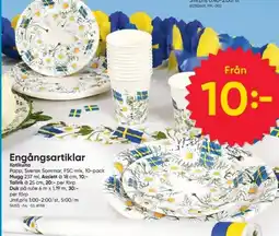 DollarStore Engångsartiklar Kotikulta erbjuda