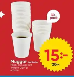 DollarStore Muggar Kotikulta erbjuda