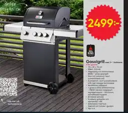 DollarStore BBQ King Gasolgrill erbjuda