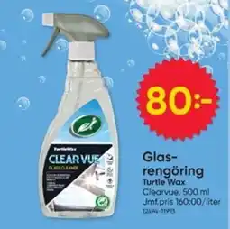 DollarStore Turtle Wax Glas- rengöring erbjuda