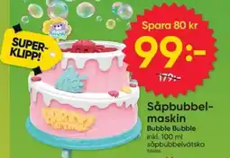 DollarStore Såpbubbel- maskin erbjuda