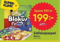 DollarStore Sällskapsspel Blokus erbjuda