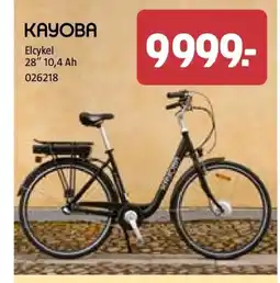 Jula KAYOBA Elcykel 28" 10,4 Ah erbjuda
