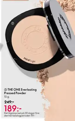 Oriflame THE ONE Everlasting Pressed Powder erbjuda