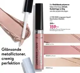 Oriflame THE ONE Longwear Liquid Eyeshadow Metallic erbjuda