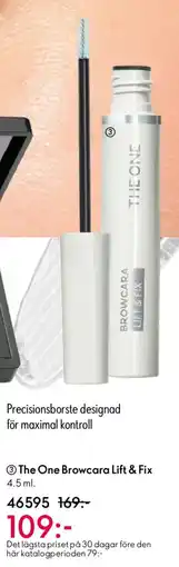 Oriflame The One Browcara Lift & Fix erbjuda