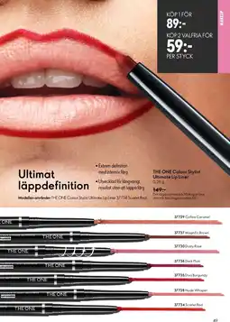 Oriflame THE ONE Colour Stylist Ultimate Lip Liner erbjuda