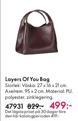 Oriflame Layers Of You Bag erbjuda