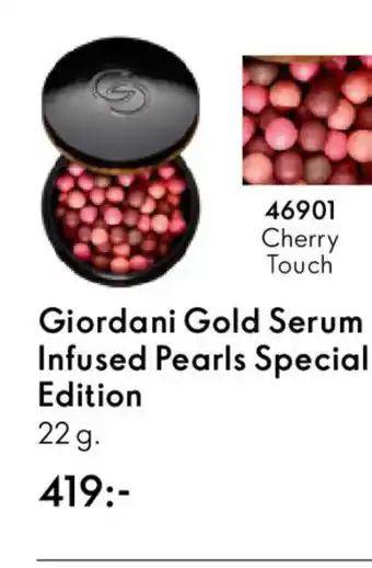 Oriflame Giordani Gold Serum Infused Pearls Special Edition erbjuda