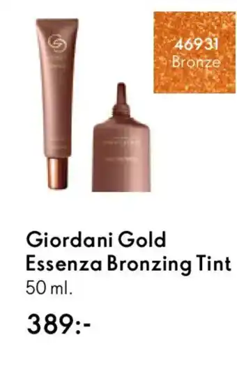 Oriflame Giordani Gold Essenza Bronzing Tint erbjuda