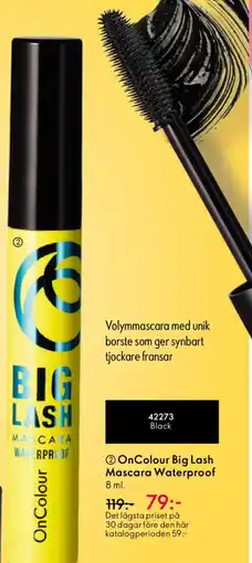 Oriflame OnColour Big Lash Mascara Waterproof erbjuda