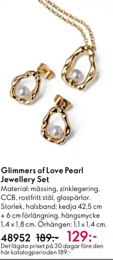 Oriflame Glimmers of Love Pearl Jewellery Set erbjuda