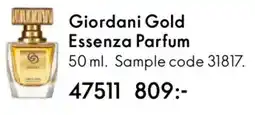 Oriflame Giordani Gold Essenza Parfum erbjuda