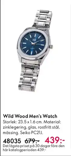 Oriflame Wild Wood Men's Watch erbjuda