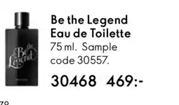 Oriflame Be the Legend Eau de Toilette erbjuda