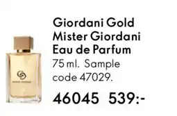 Oriflame Giordani Gold Mister Giordani Eau de Parfum erbjuda