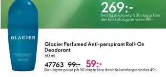 Oriflame Glacier Perfumed Anti-perspirant Roll-On Deodorant erbjuda