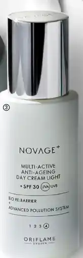 Oriflame Novage+ Multi-Active Anti- Ageing Day Cream Light SPF 30 erbjuda