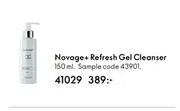 Oriflame Novage+ Refresh Gel Cleanser erbjuda
