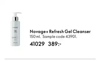 Oriflame Novage+ Refresh Gel Cleanser erbjuda